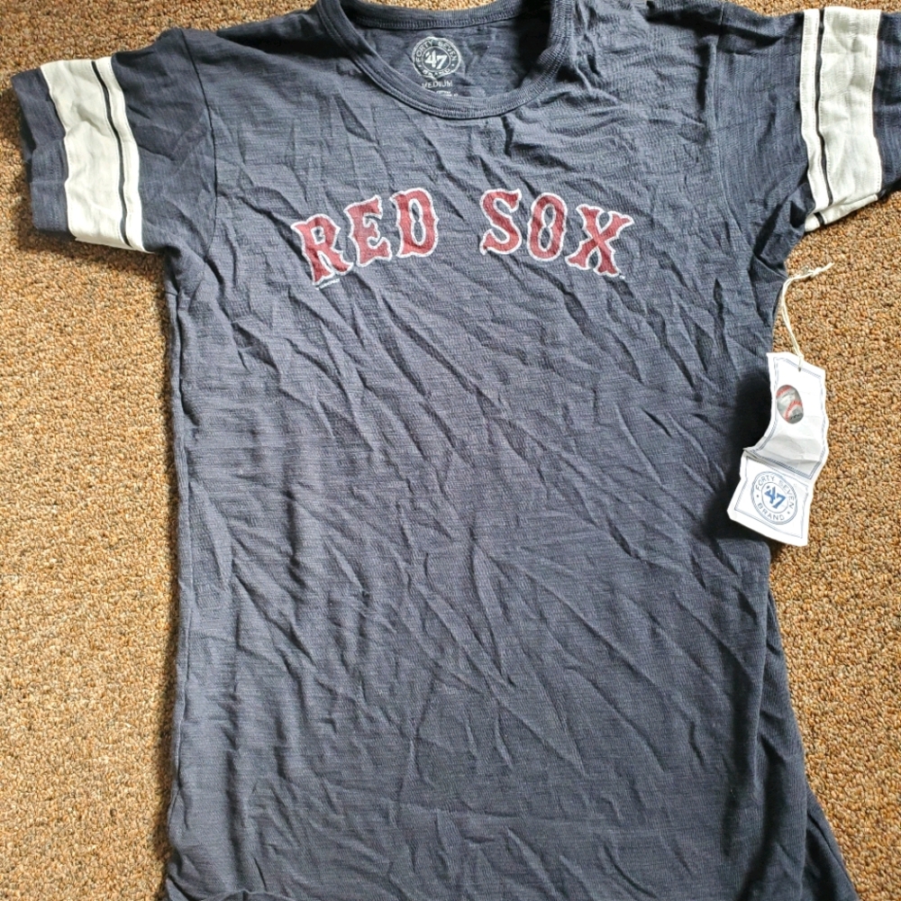 47 brand Red sox shirt medium